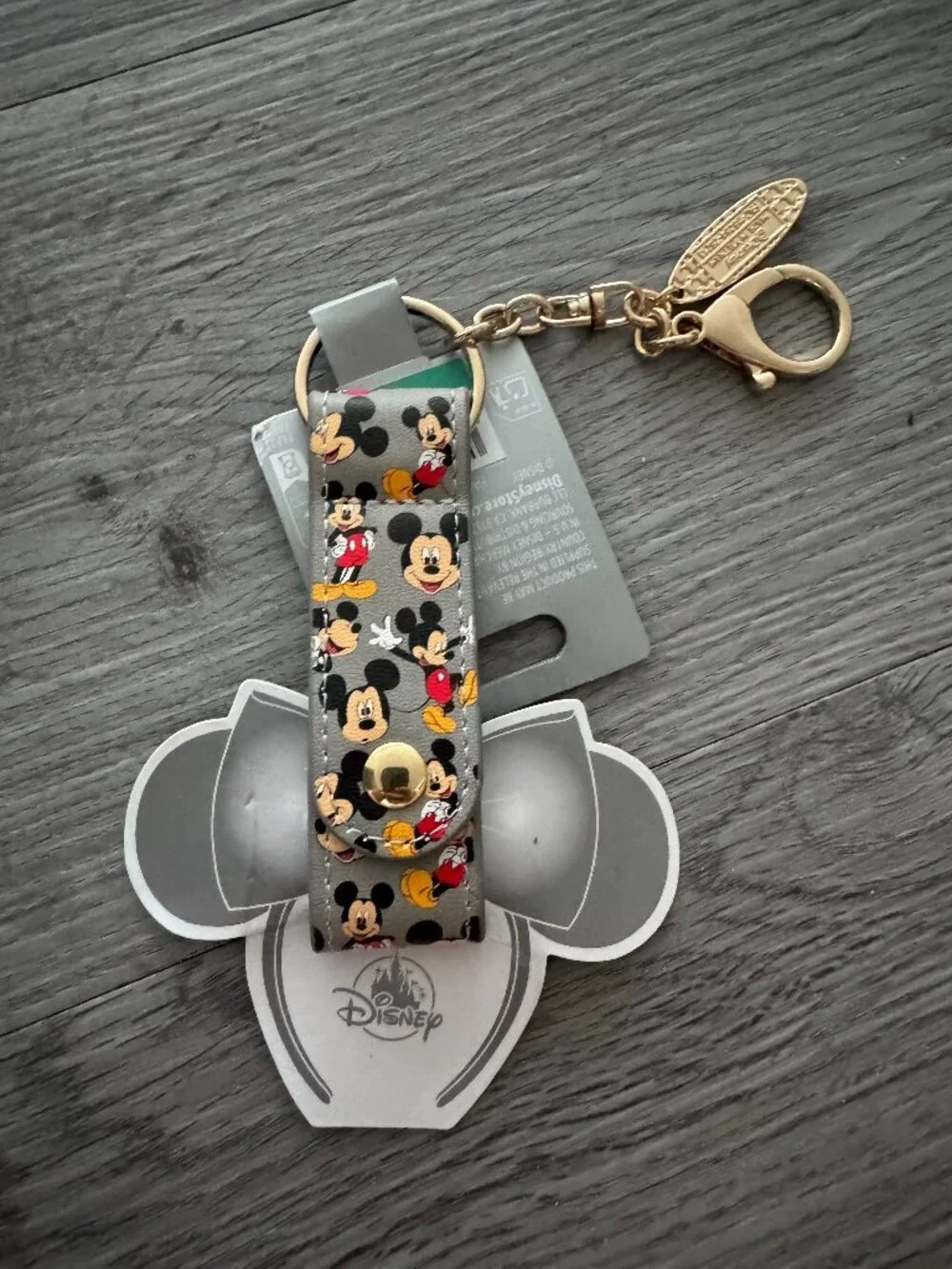 Disney Parks Mickey Ear Holder keychain